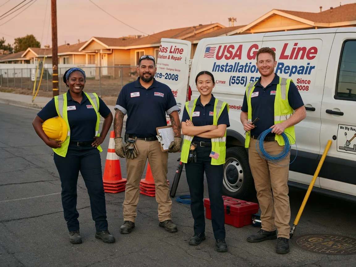 Gas Line Installation company in Monterey, LA